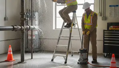 Emergency plumber truck serving Reading, MA for burst pipes, leaks, and frozen pipe repairs