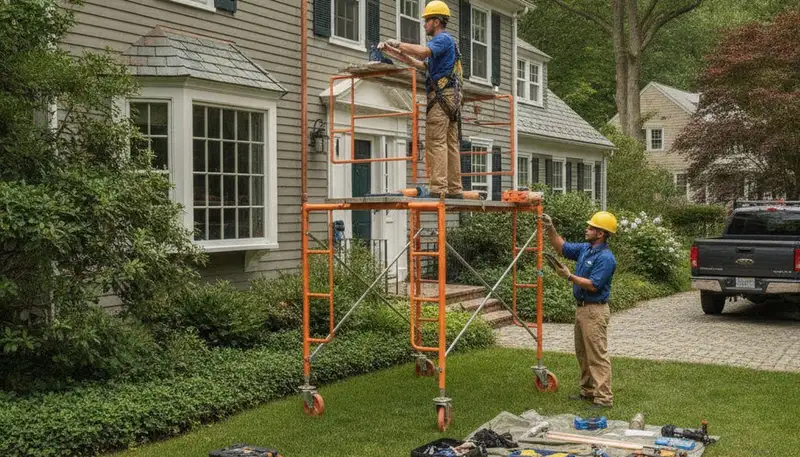 Plumber servicing Reading, MA for residential plumbing repairs and leak fixes
