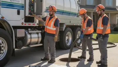 Septic pumping service for Reading, MA homes by On Call Plumbers