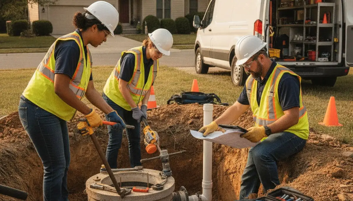 Septic repair inspection for Reading, MA homes by On Call Plumbers