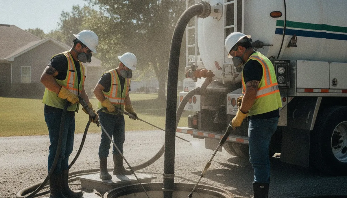 Septic tank cleaning service in Reading, MA by On Call Plumbers