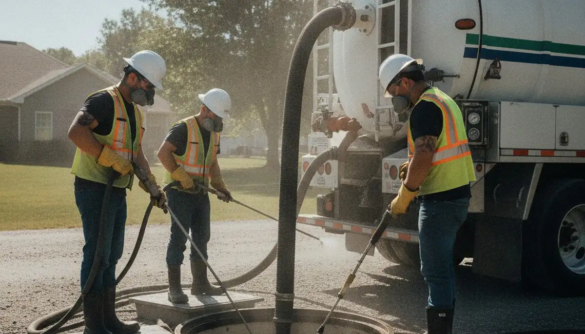 Septic tank cleaning service in Reading, MA by On Call Plumbers